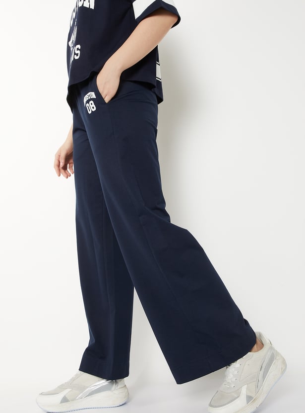 Women Solid Sports Track Pants