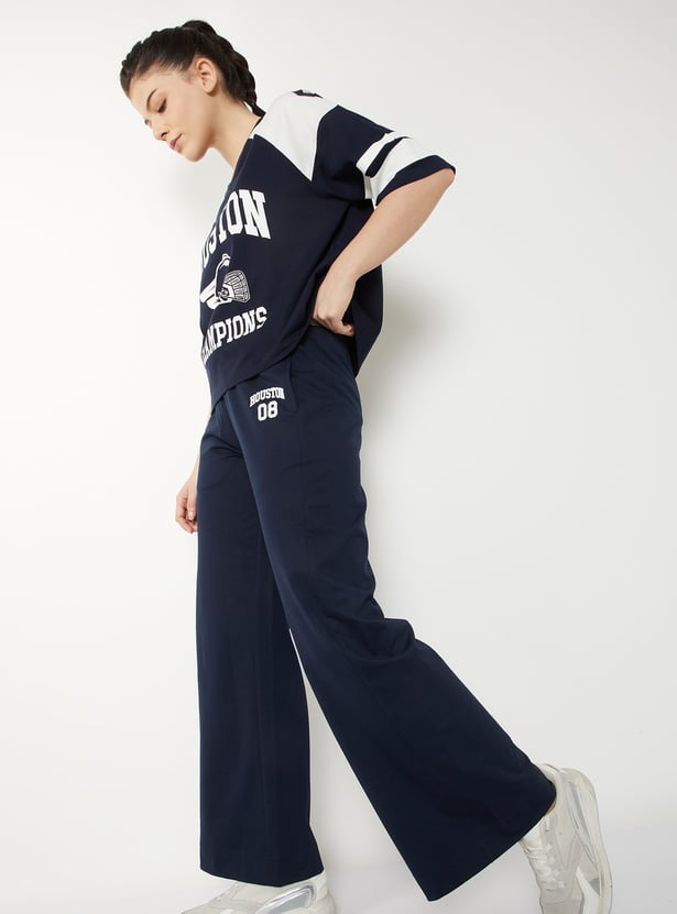 Women Solid Sports Track Pants