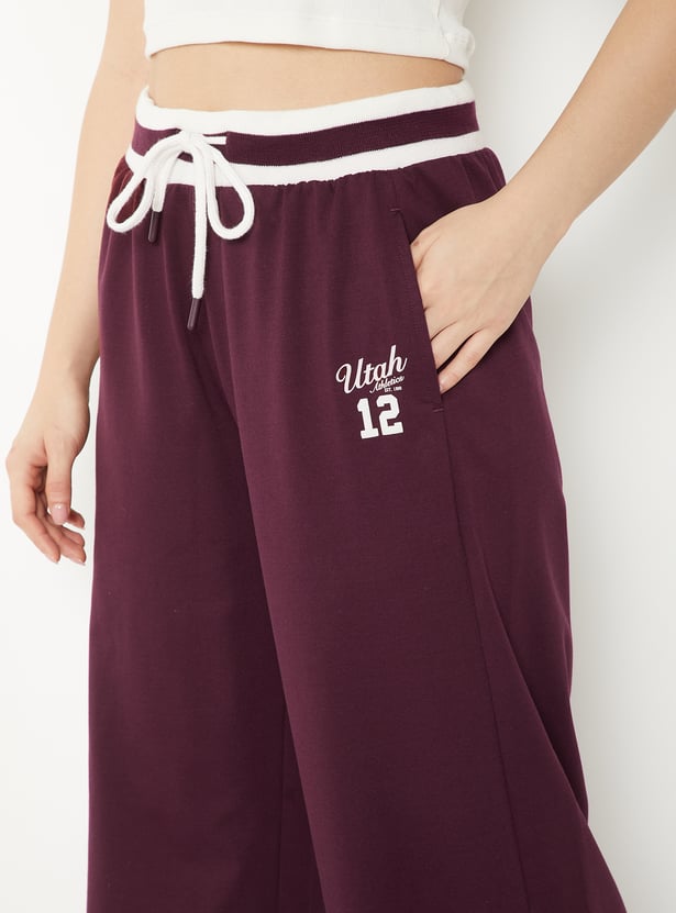 Women Solid Sports Track Pants