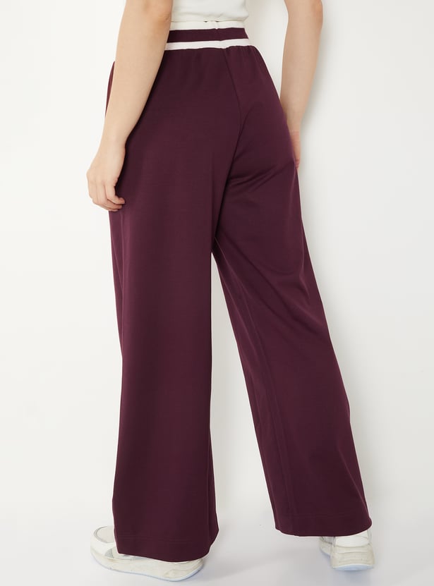 Women Solid Sports Track Pants
