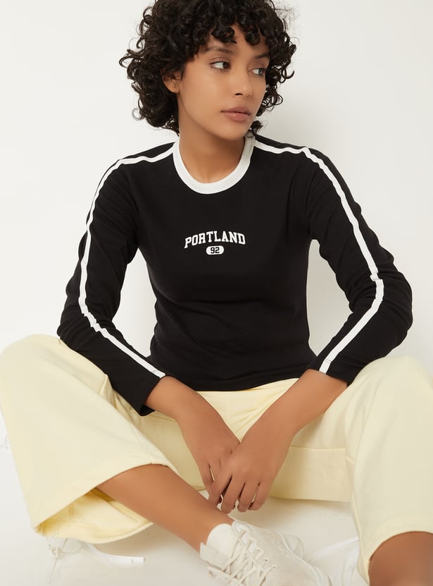 Women Printed Sports T-shirt