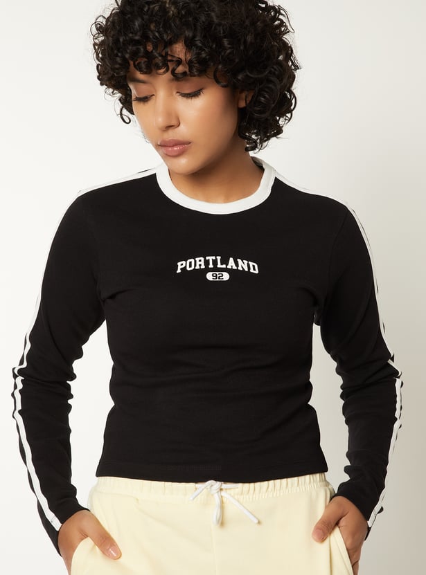 Women Printed Sports T-shirt