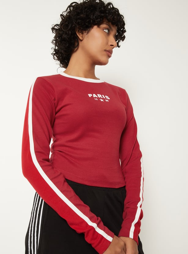 Women Printed Sports T-shirt