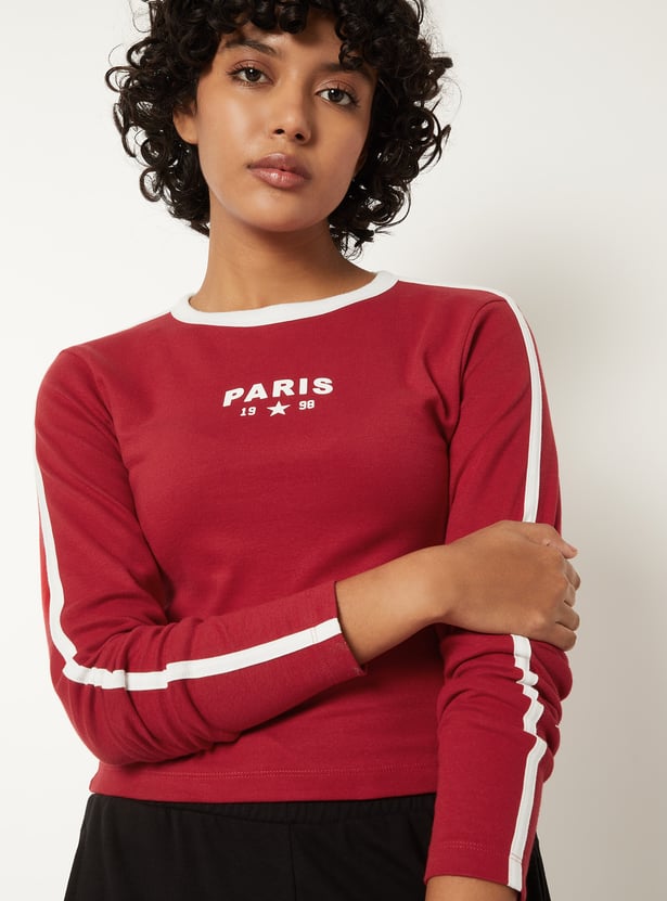Women Printed Sports T-shirt