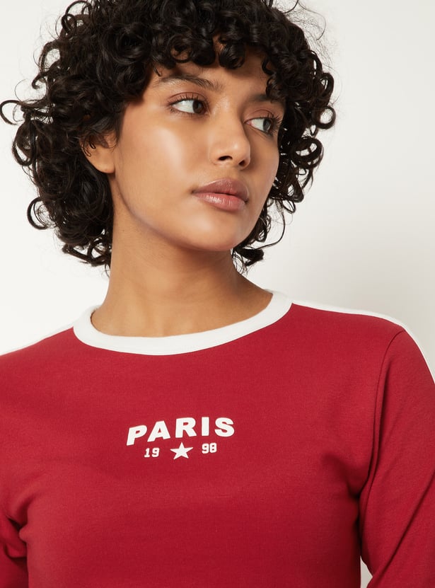 Women Printed Sports T-shirt