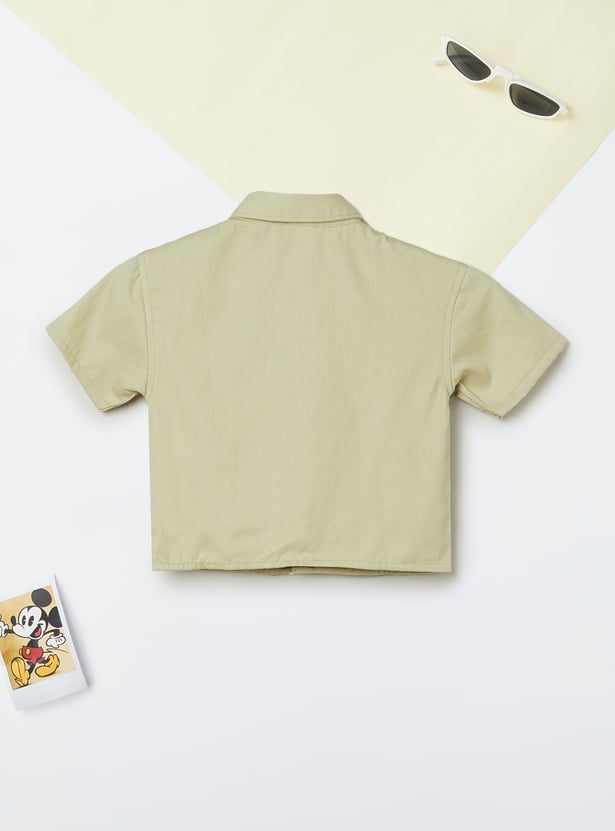 Boys Solid Shirt