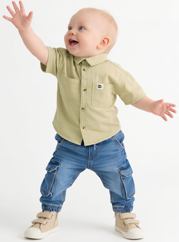 Boys Solid Shirt