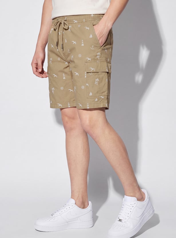 URB_N Men Printed Shorts