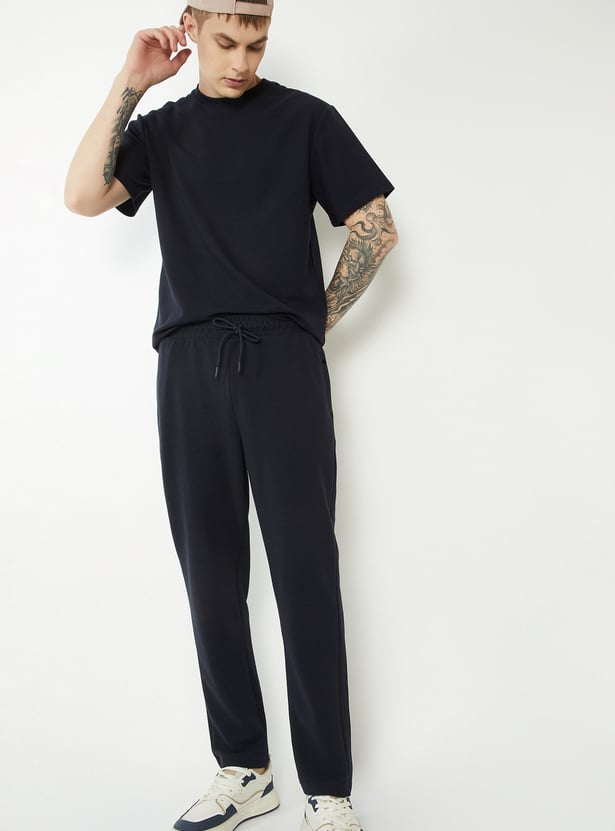 Men Textured Track Pant