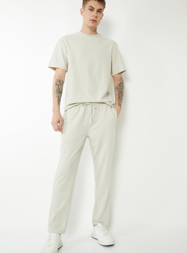 Men Textured T-shirt