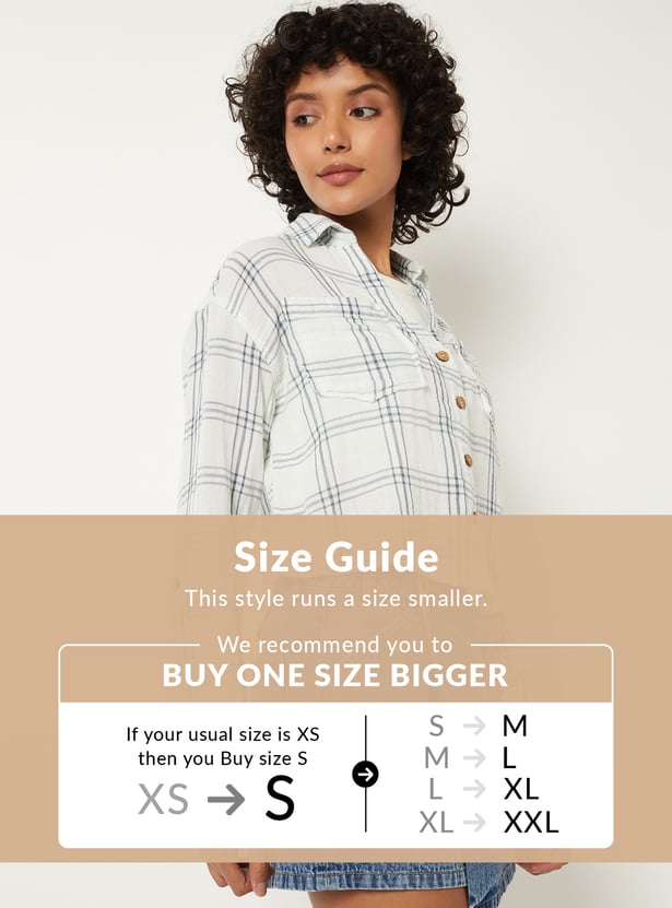 Women Checked Shirt
