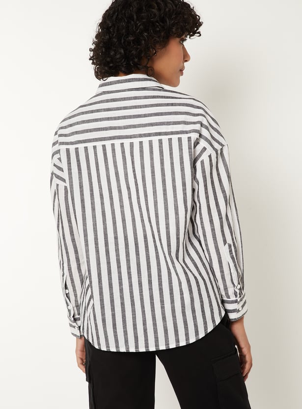 Women Striped Shirt