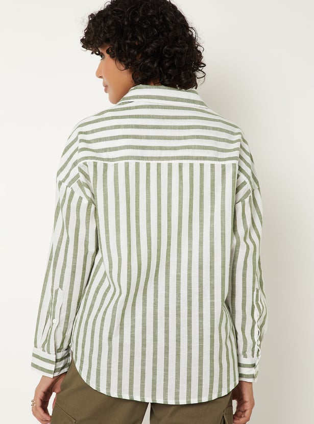 Women Striped Shirt