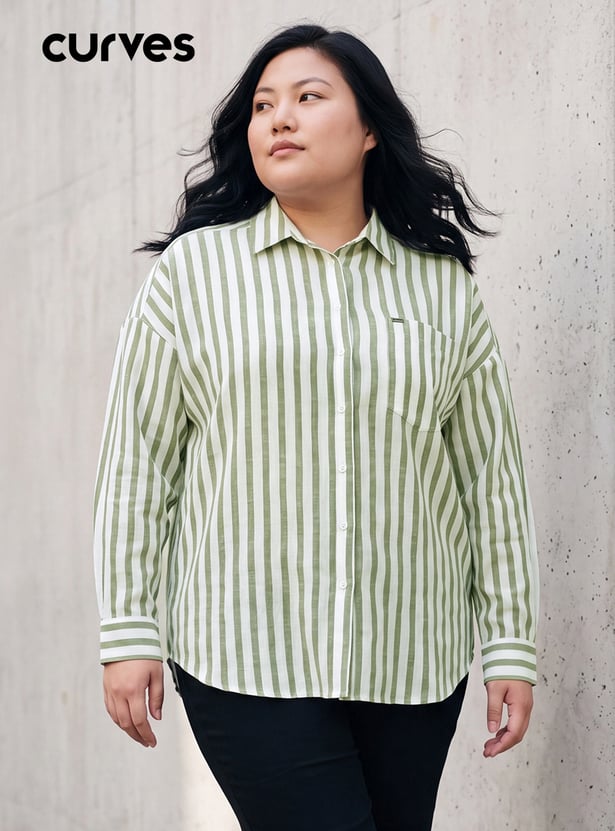 Women Striped Shirt
