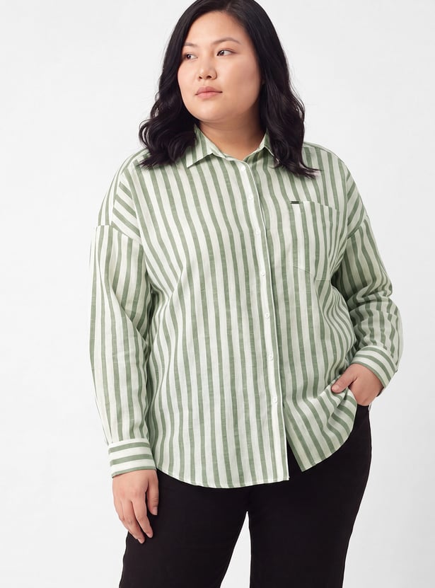 Women Striped Shirt