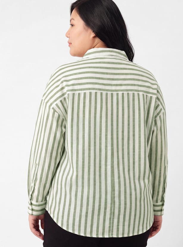 Women Striped Shirt