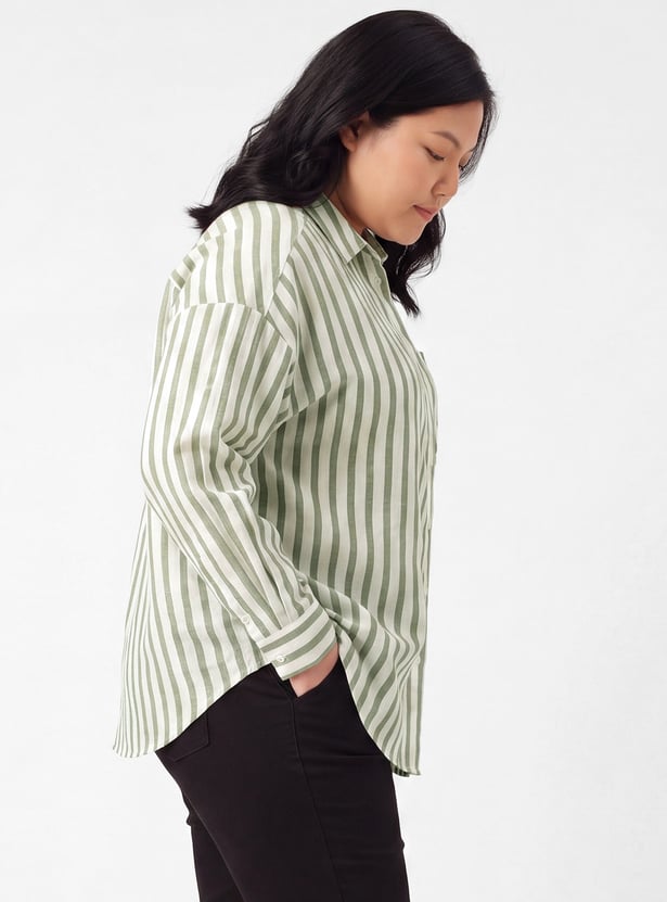 Women Striped Shirt