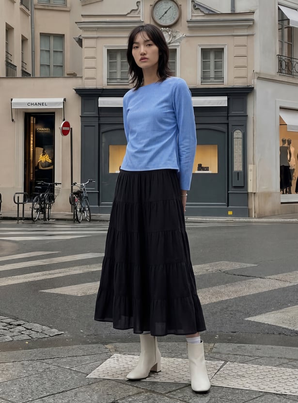 URB_N Women Striped Top