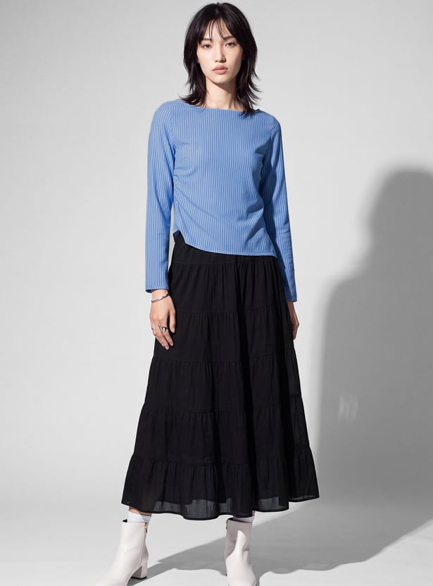 URB_N Women Striped Top