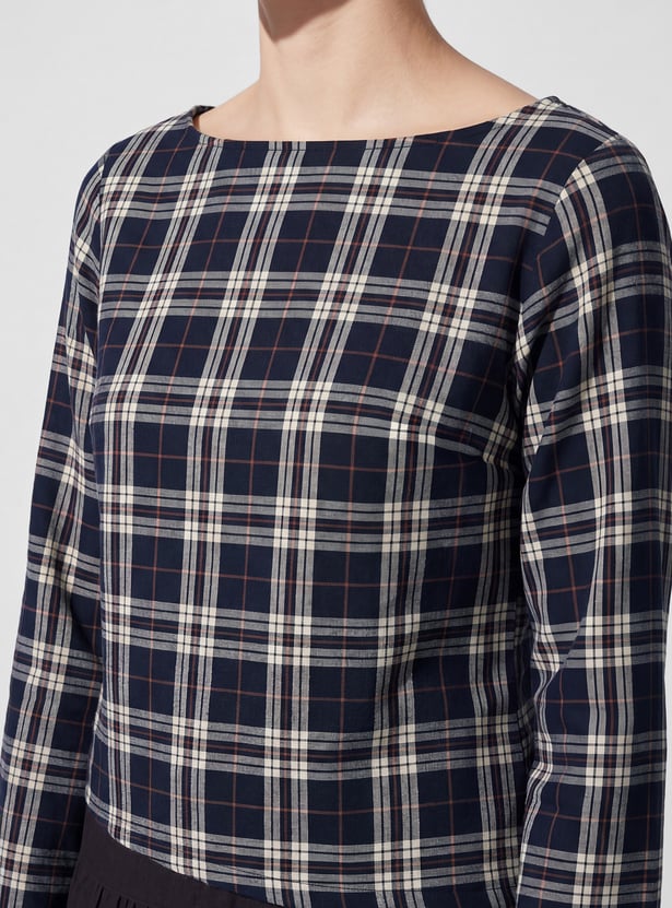 URB_N Women Checked Top