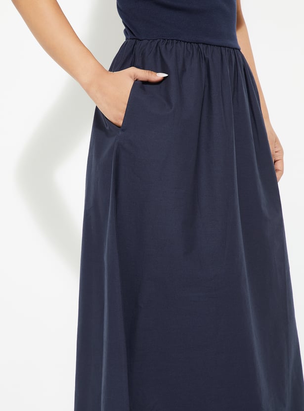 Women Solid Maxi Dress