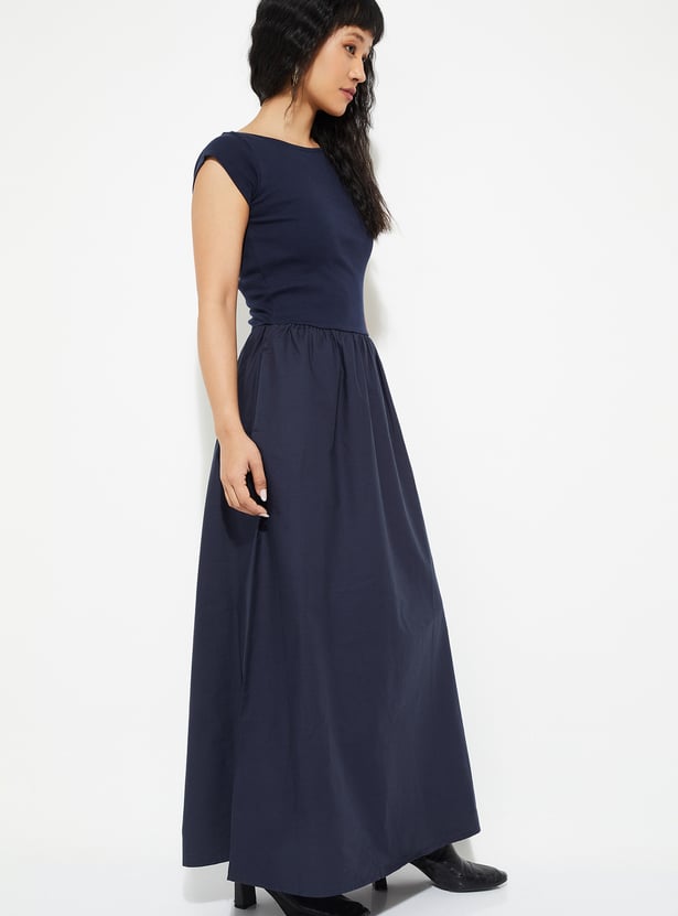 Women Solid Maxi Dress