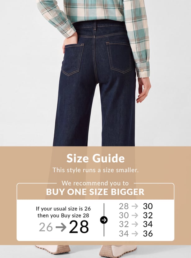 Women High-Rise Wide-Leg Jeans