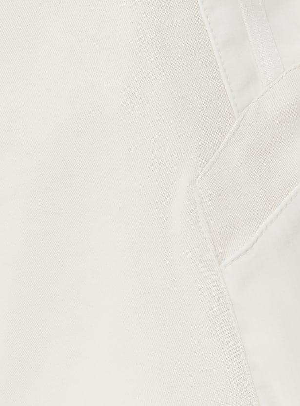 Men Solid Sports Shorts