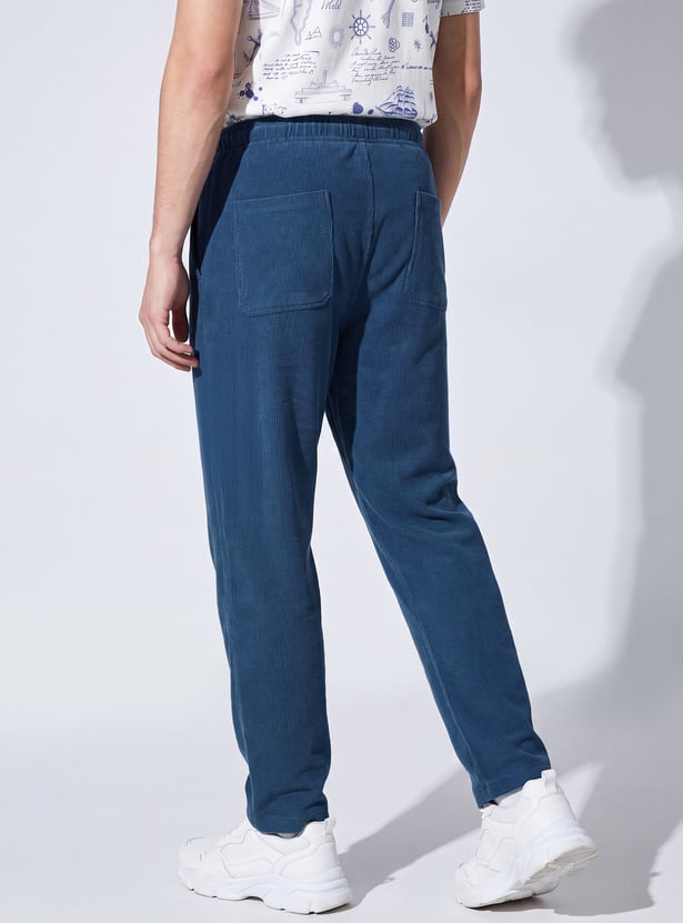 URB_N Men Solid Slip-on Pants