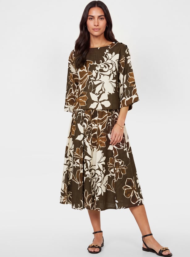 Women Floral Print Top