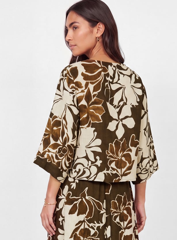 Women Floral Print Top