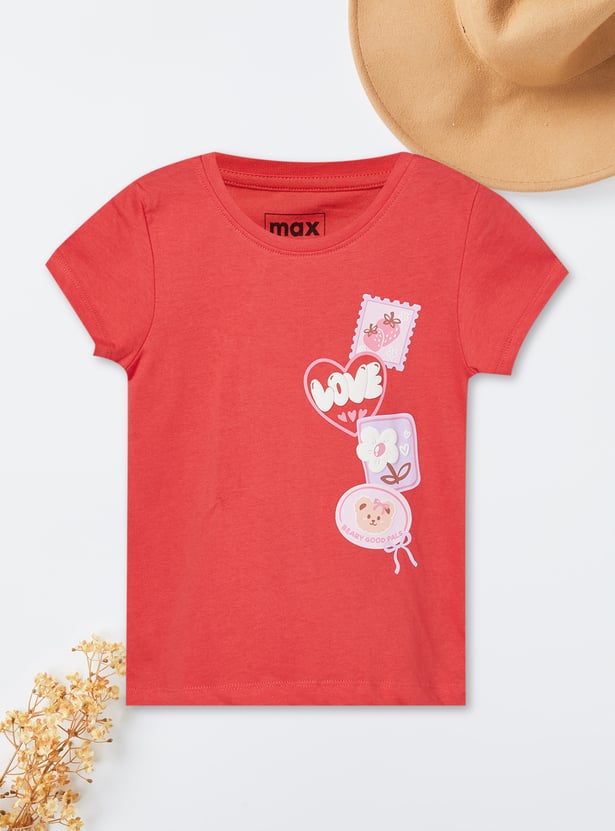 Girls Printed T-shirt