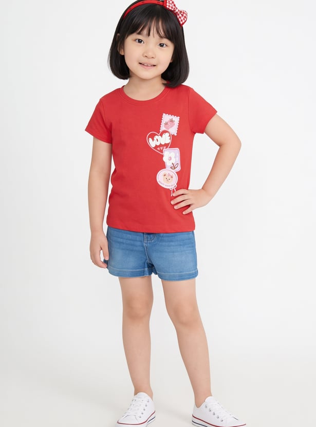 Girls Printed T-shirt