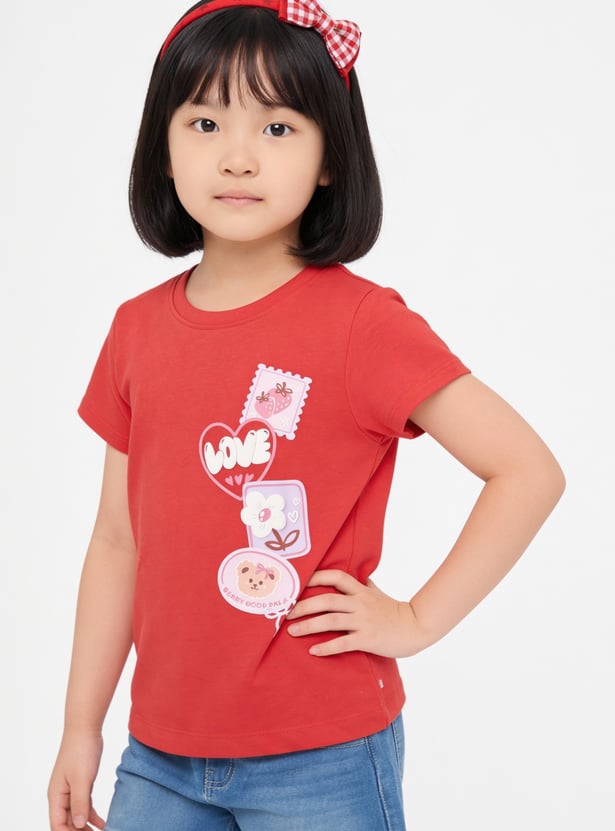 Girls Printed T-shirt