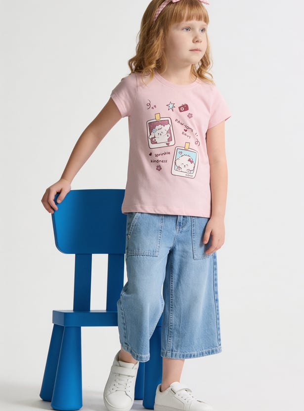 Girls Printed T-shirt