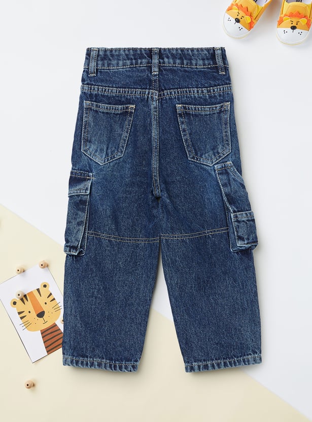 Boys Solid Cargos
