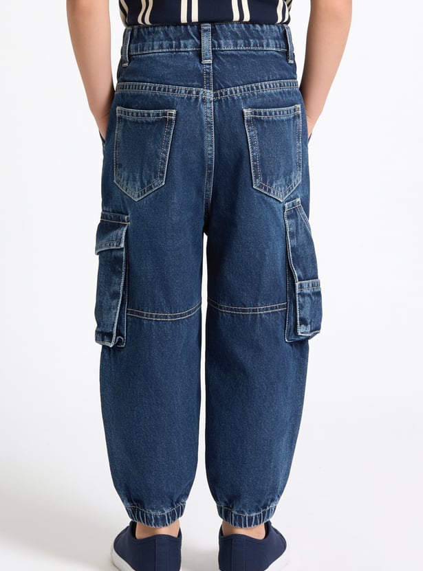 Boys Solid Cargos