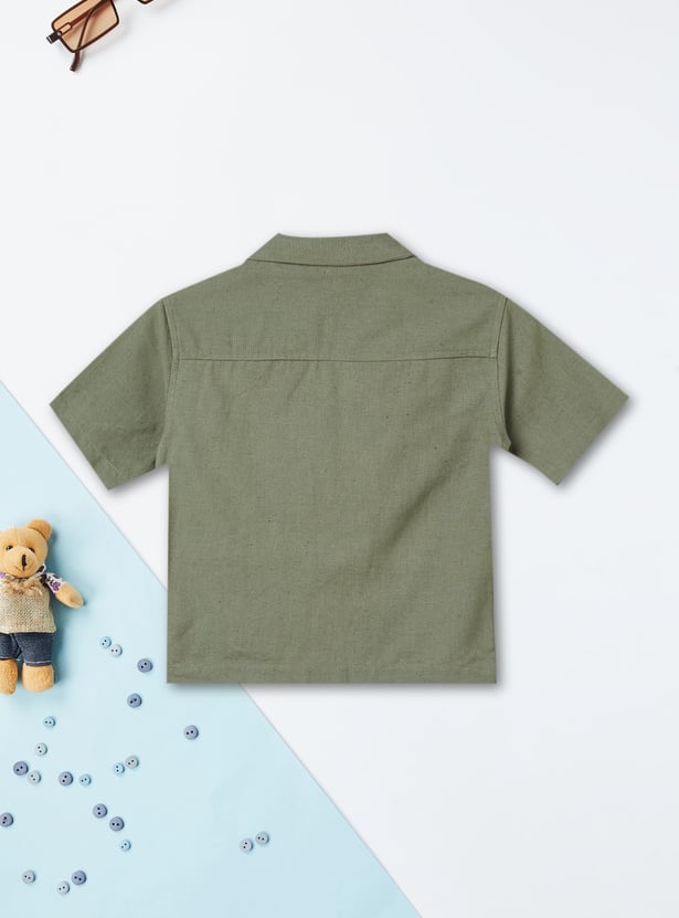 Boys Embroidered Resort Shirt