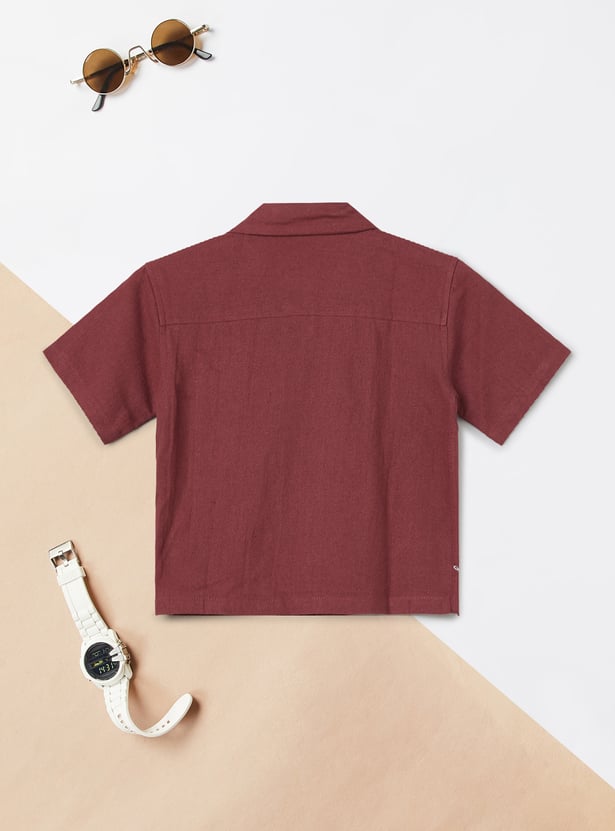 Boys Embroidered Shirt