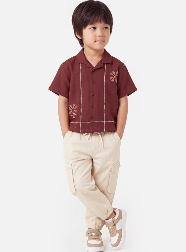 Boys Embroidered Shirt