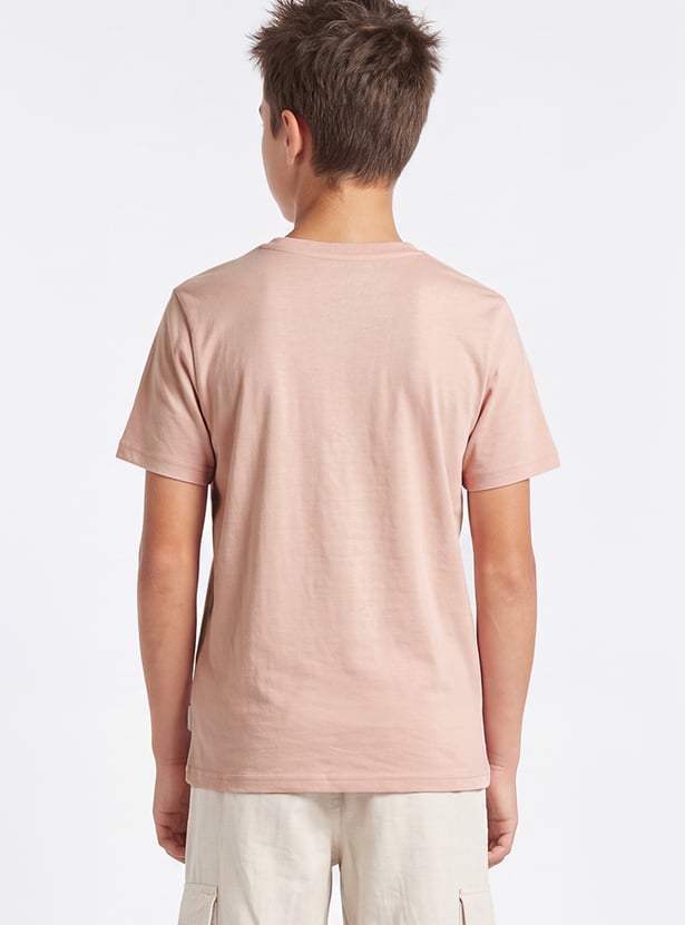 Boys Solid T-shirt