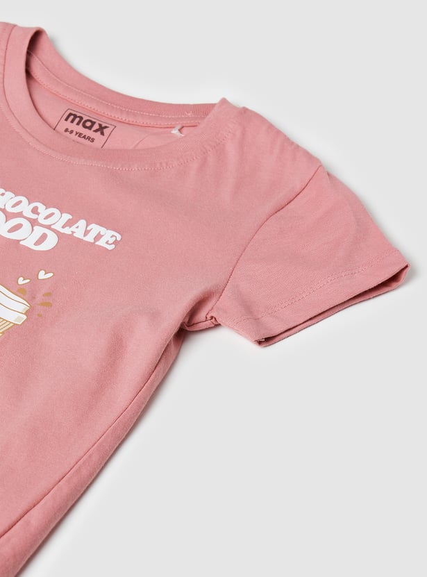 Girls Printed T-shirt