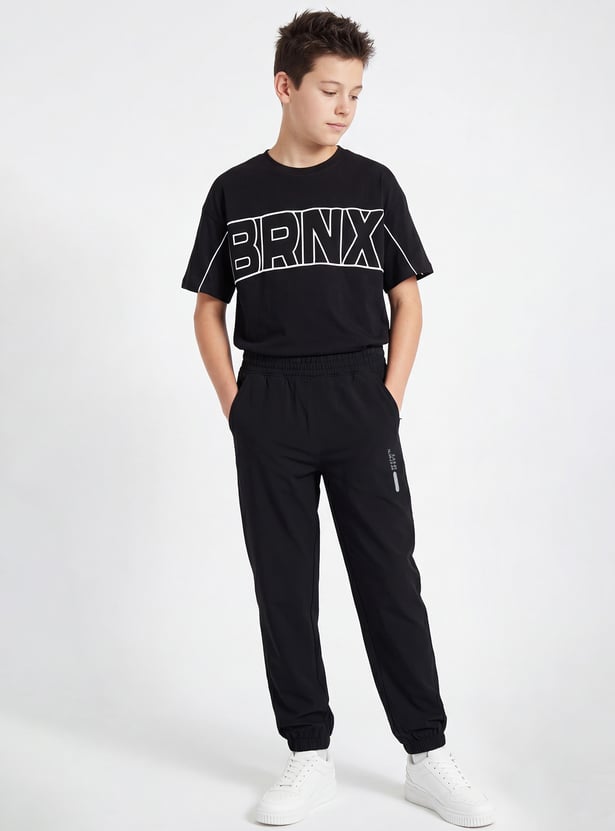 Boys Solid Joggers