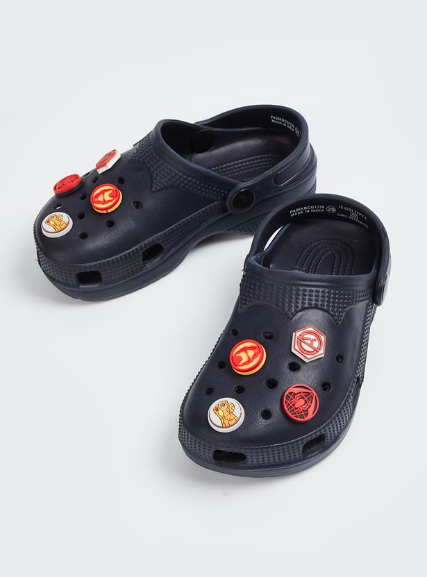 Boys Avengers Clogs with Charms