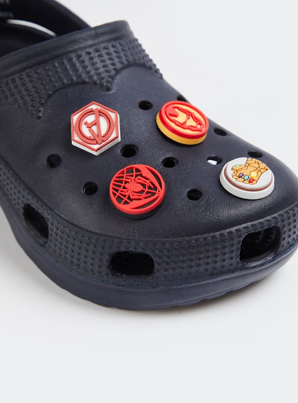 Boys Avengers Clogs with Charms