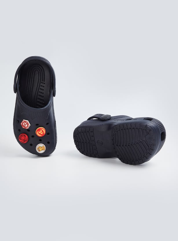 Boys Avengers Clogs with Charms
