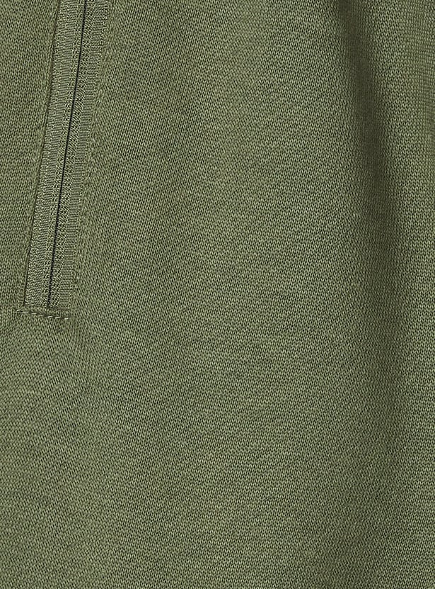 Boys Solid Cargo Joggers