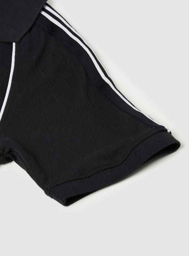 Boys Printed Polo T-shirt