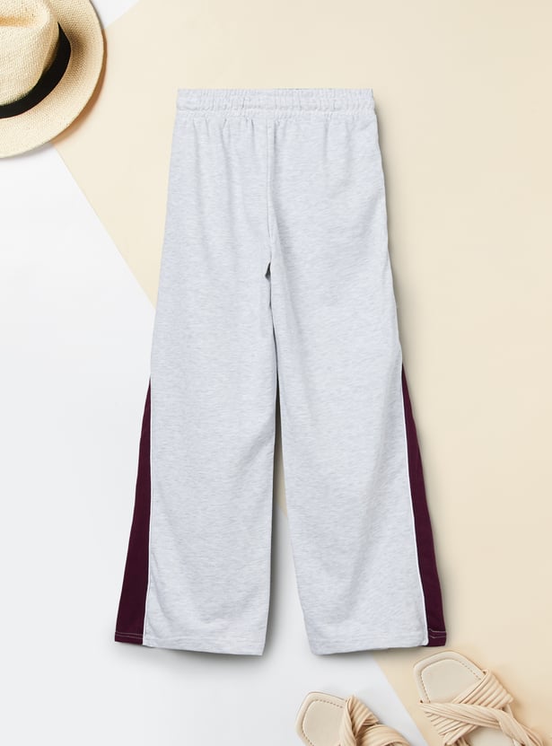 Girls Teddy Printed Track Pants