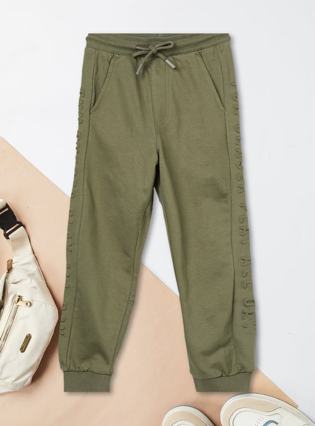 Boys Solid Joggers